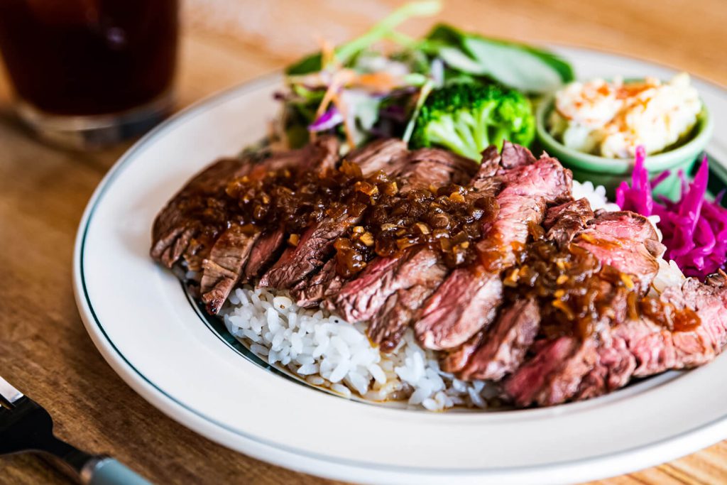 ステーキライス